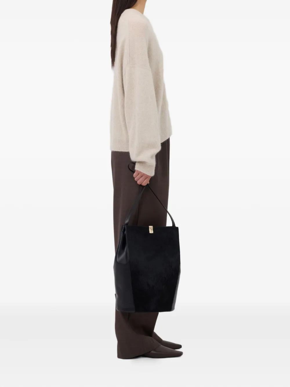 LouLou de Saison Tristan trui Beige