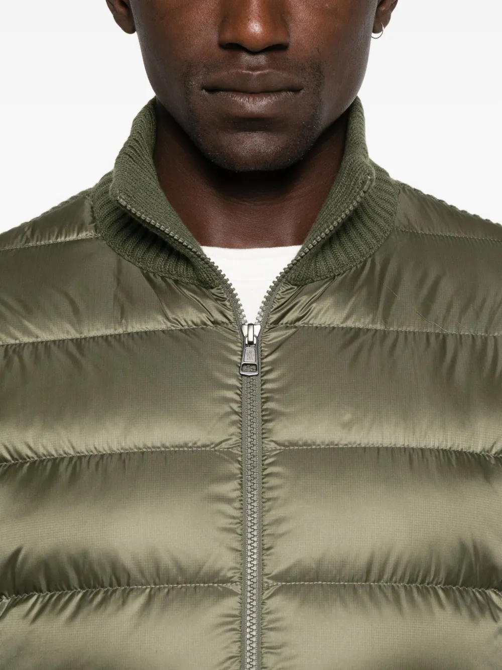 Moncler Gewatteerd vest Groen