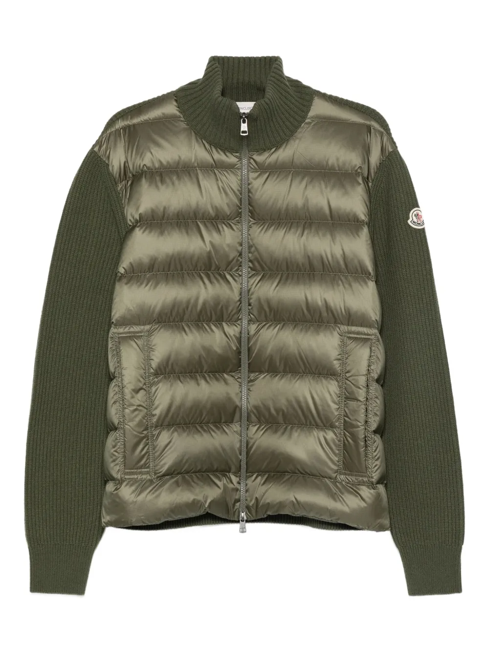 Moncler Gewatteerd vest Groen
