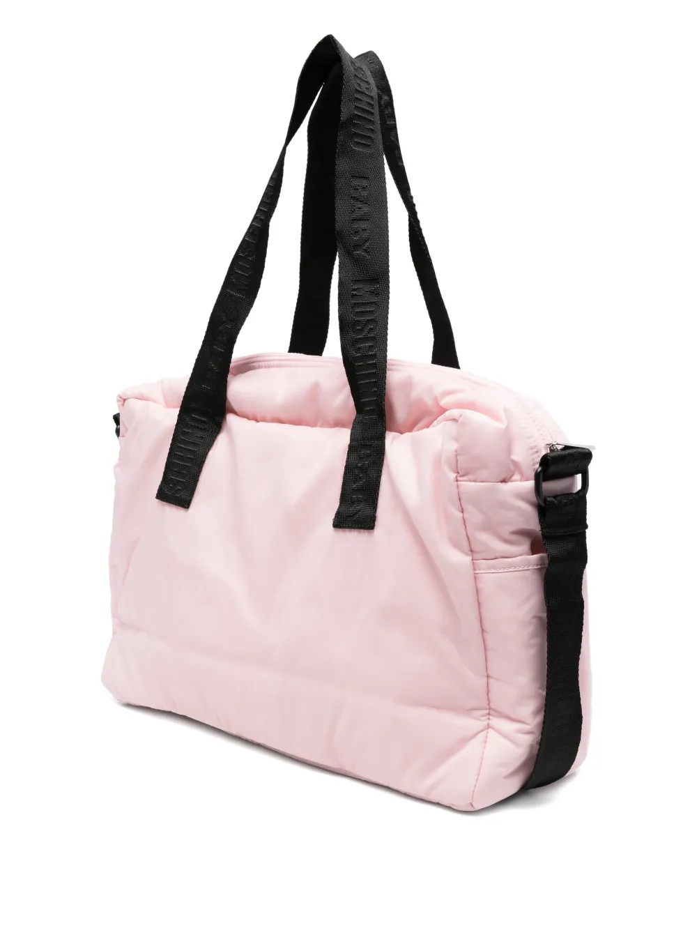 Moschino Kids Teddy Bear-print changing bag - Roze