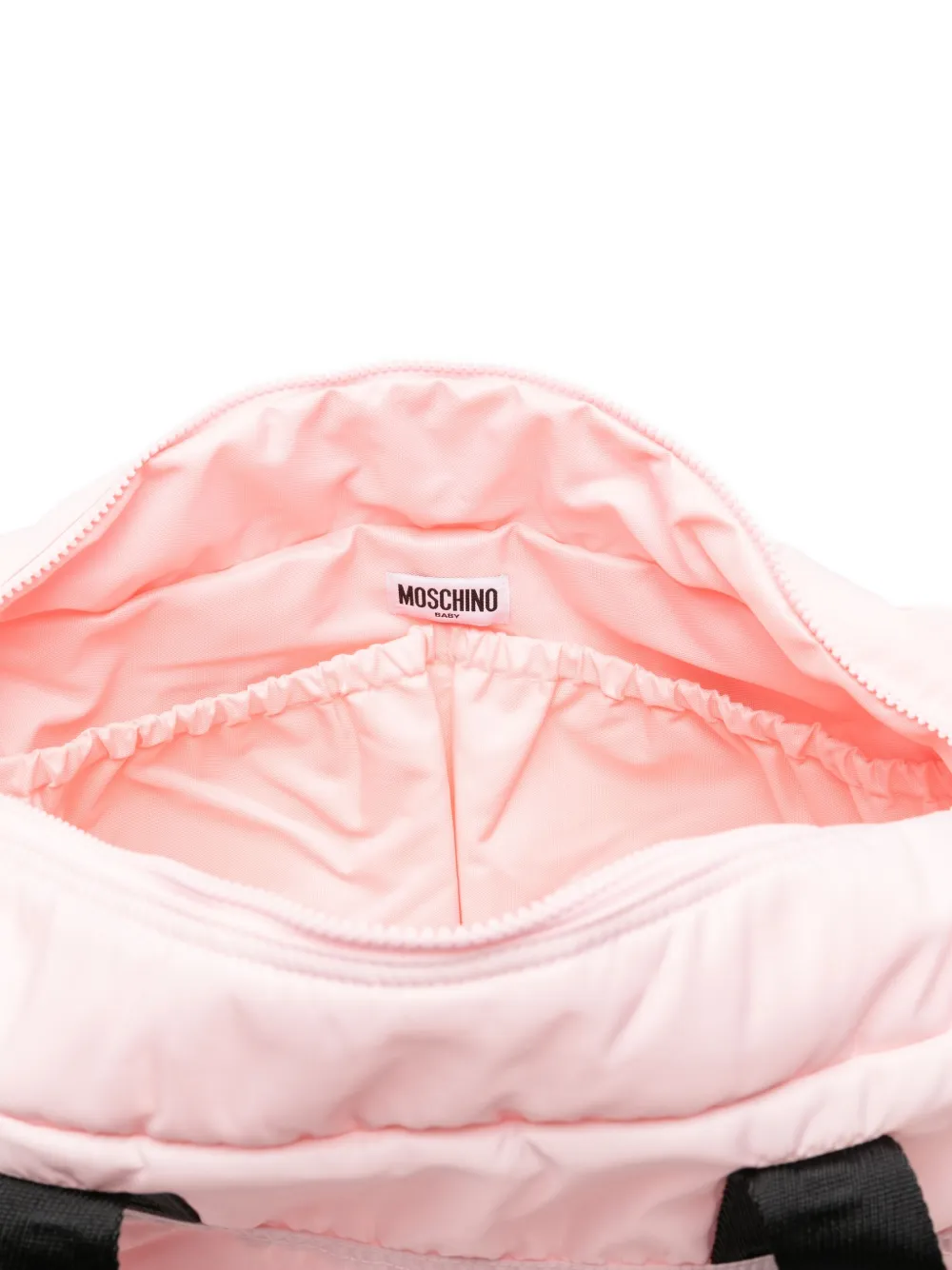 Moschino Kids Luiertas met teddybeerprint Roze