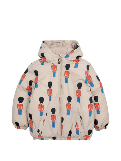 Bobo Choses hooded patterned jacket