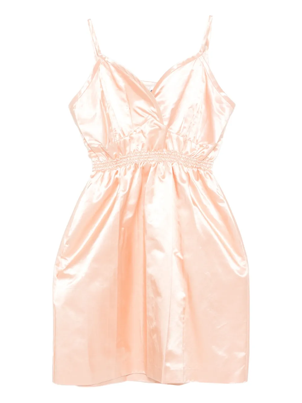 Miu Miu Kleid mit Spaghettiträgern | Orange | Image 1