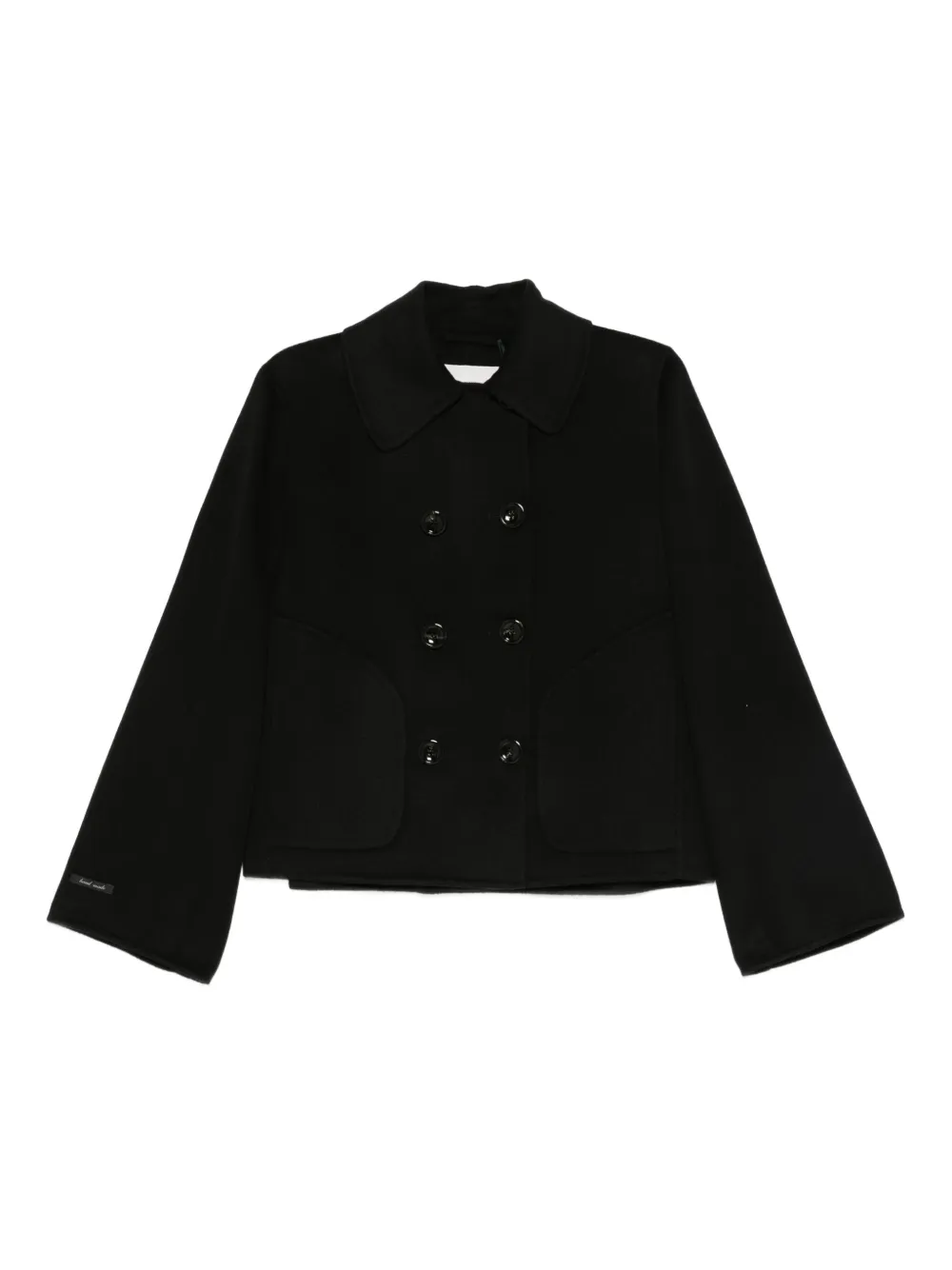Manzoni 24 double-breasted jacket | Black | Image 1