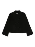 Manzoni 24 double-breasted jacket - Black