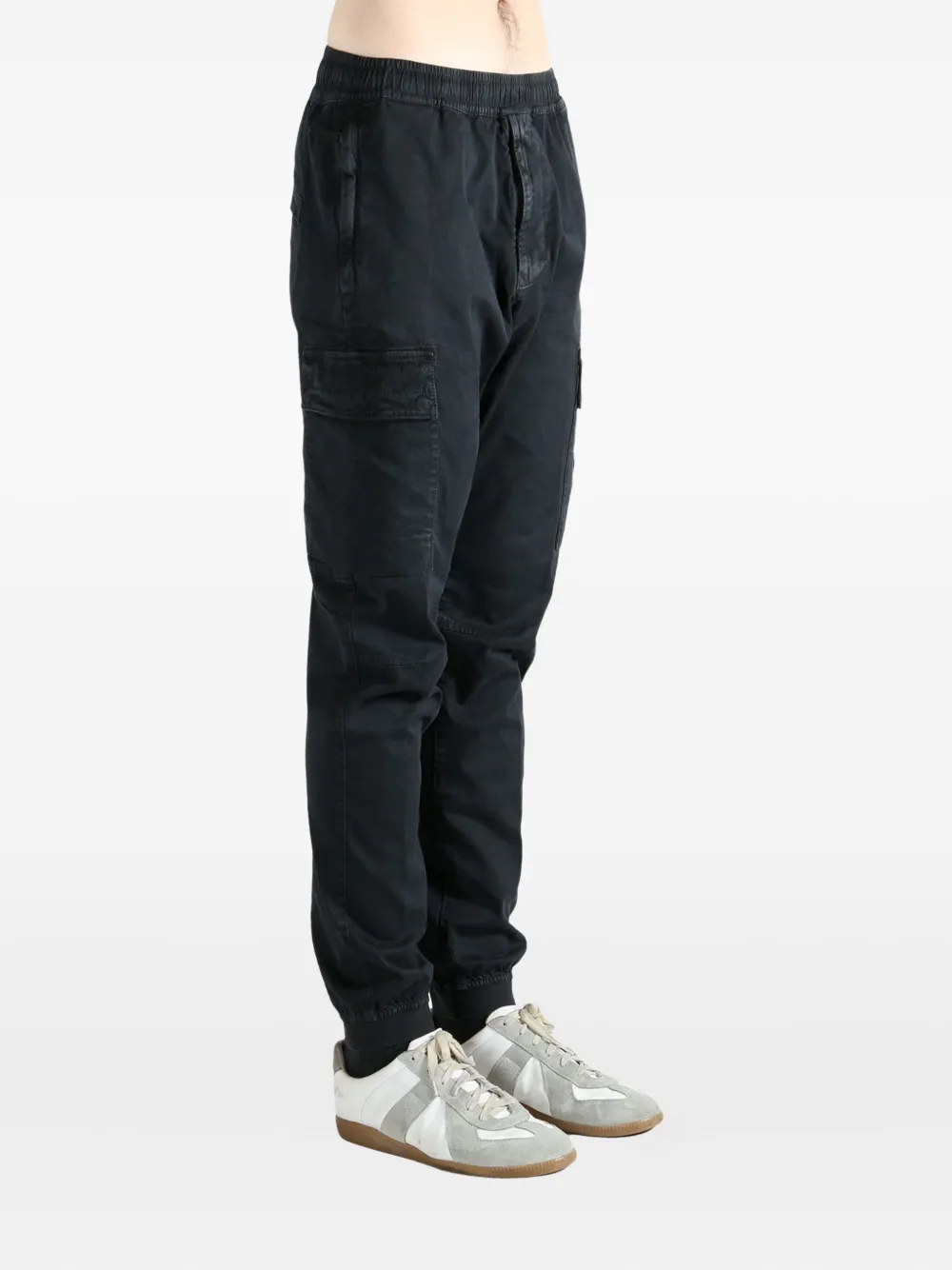 Stone Island cargo-pocket trousers Zwart