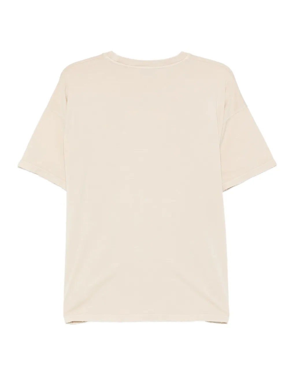 Dondup Graphic-print Cotton T-shirt In Neutral