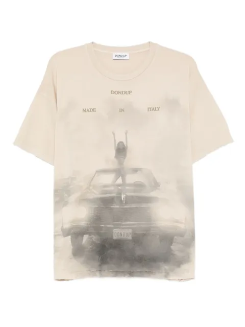 DONDUP graphic-print cotton T-shirt