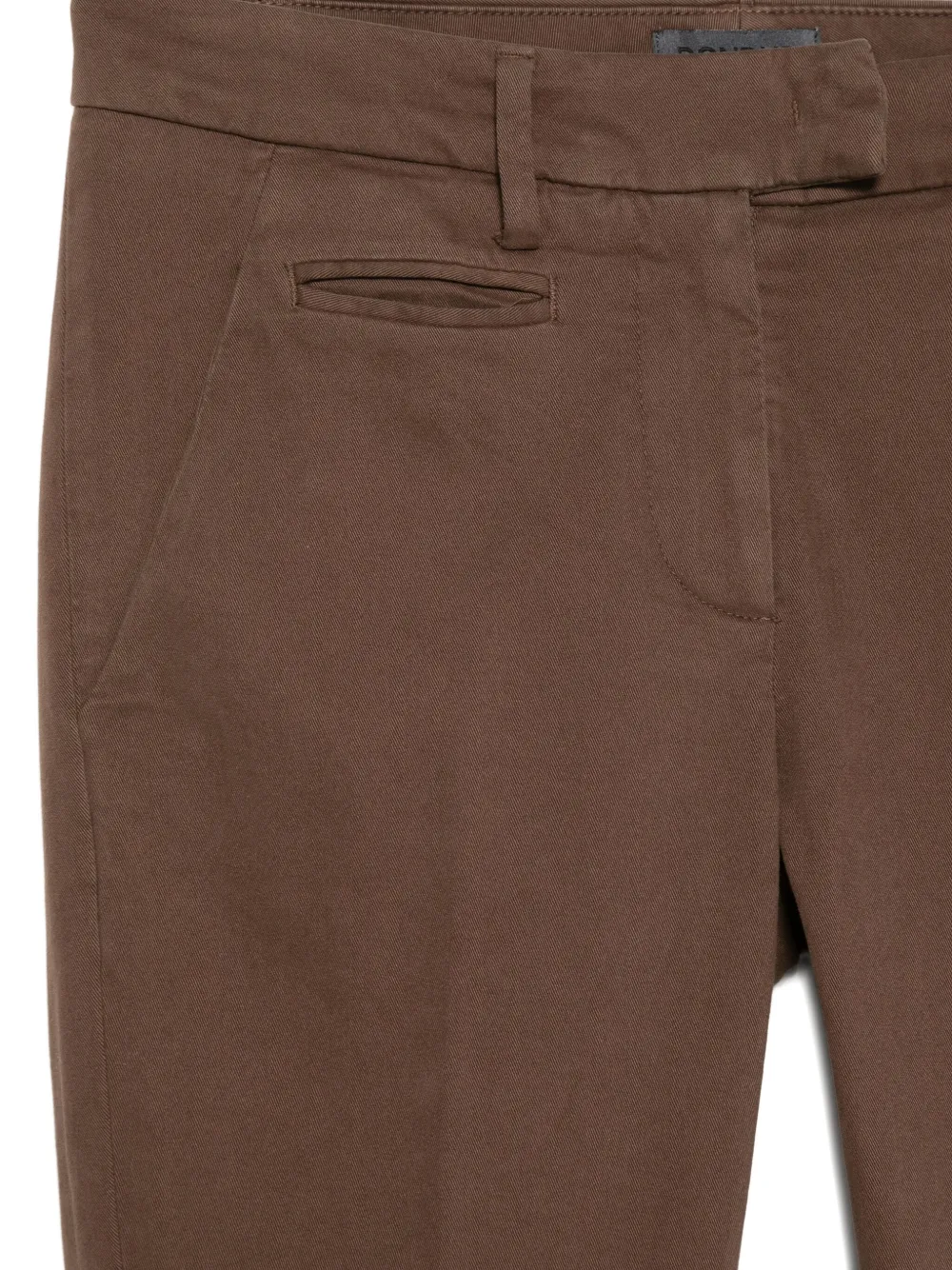 DONDUP Broek met zakdetail Bruin