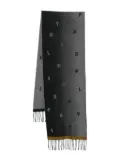 Paul Smith ombre-effect scarf - Black