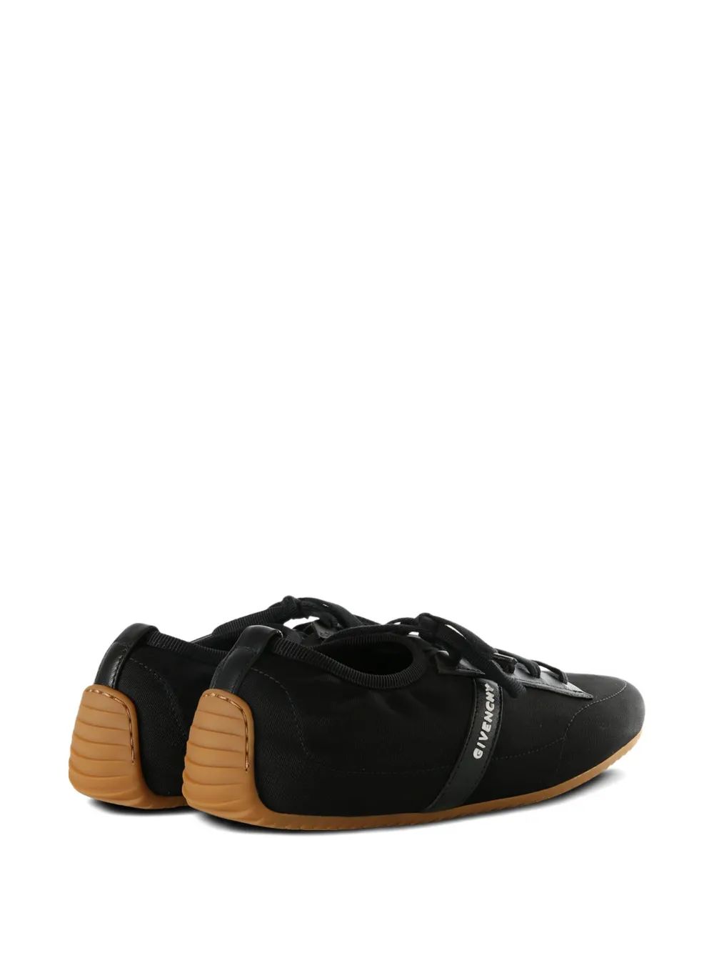 Givenchy lace-up nylon trainers Black