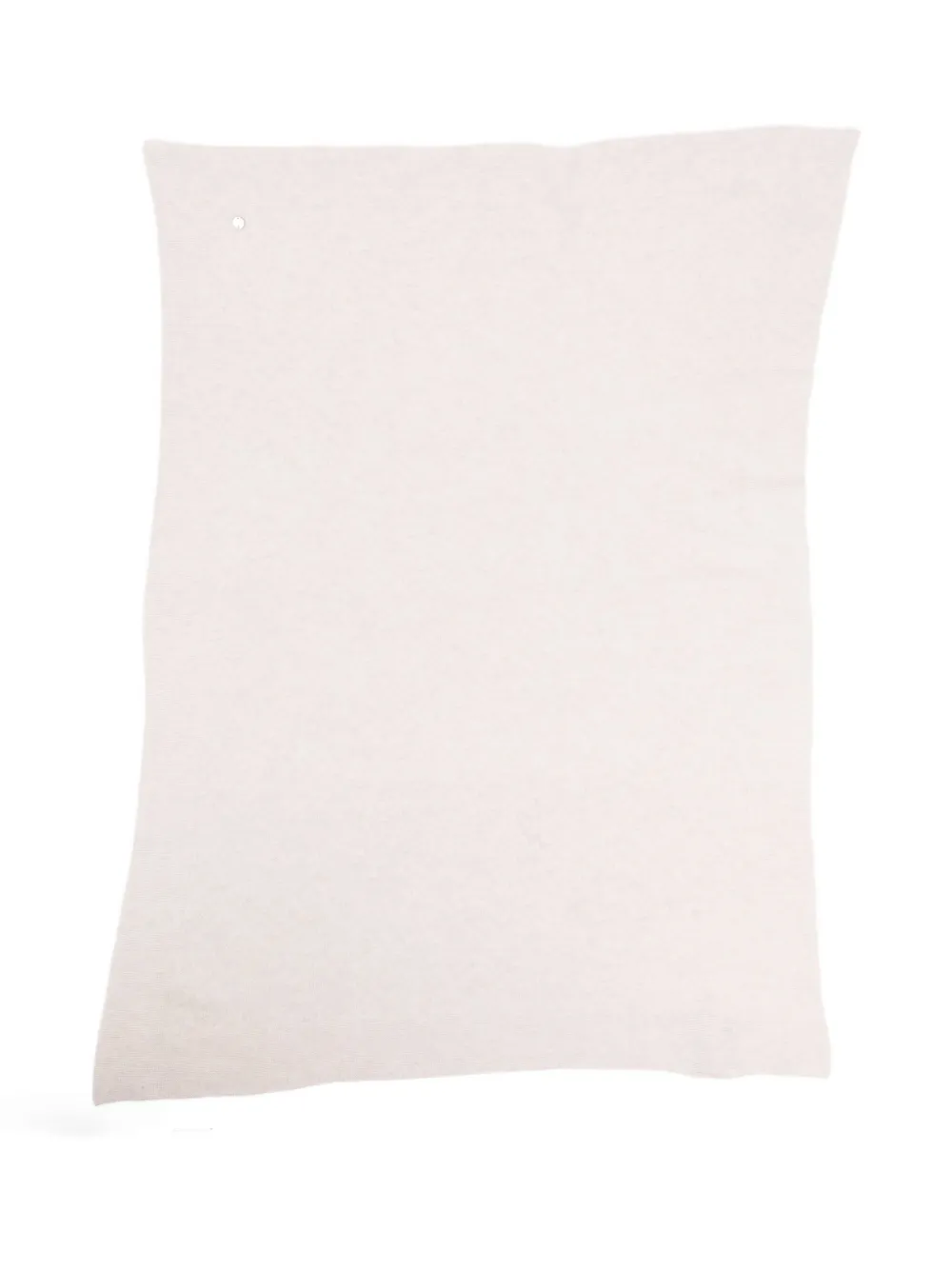 Paz Rodriguez Wool Baby Blanket In Brown