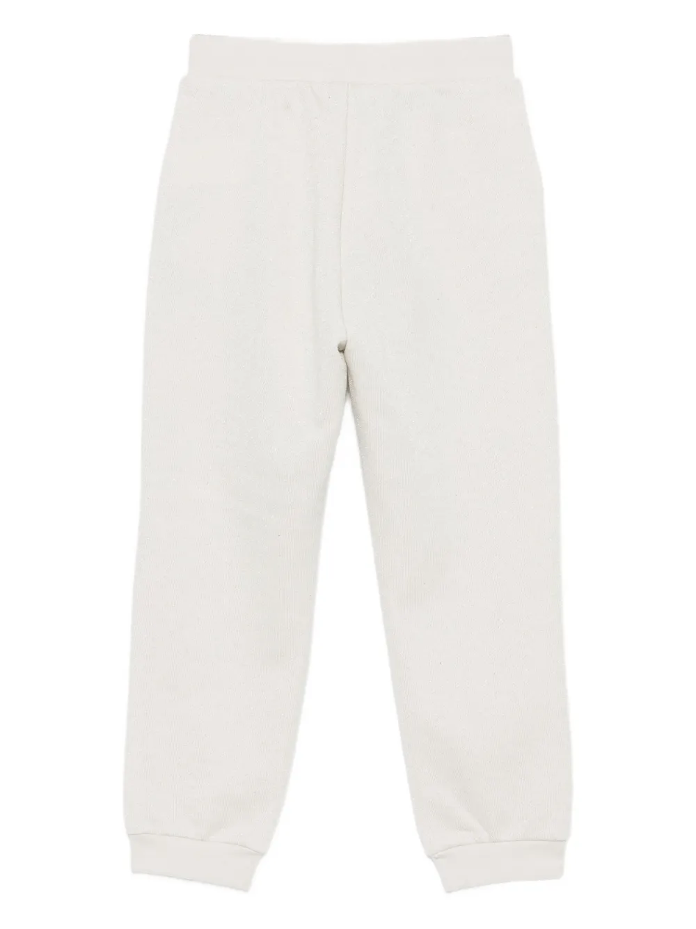 Monnalisa heart-embellished trousers Beige