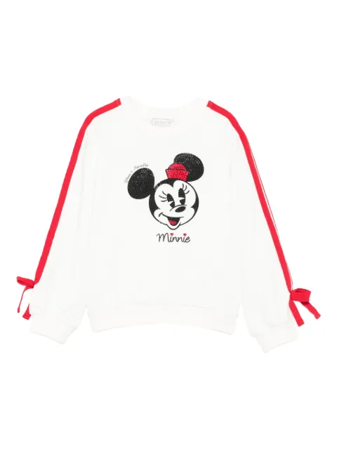 Monnalisa Minnie Mouse embellished sweatshirt