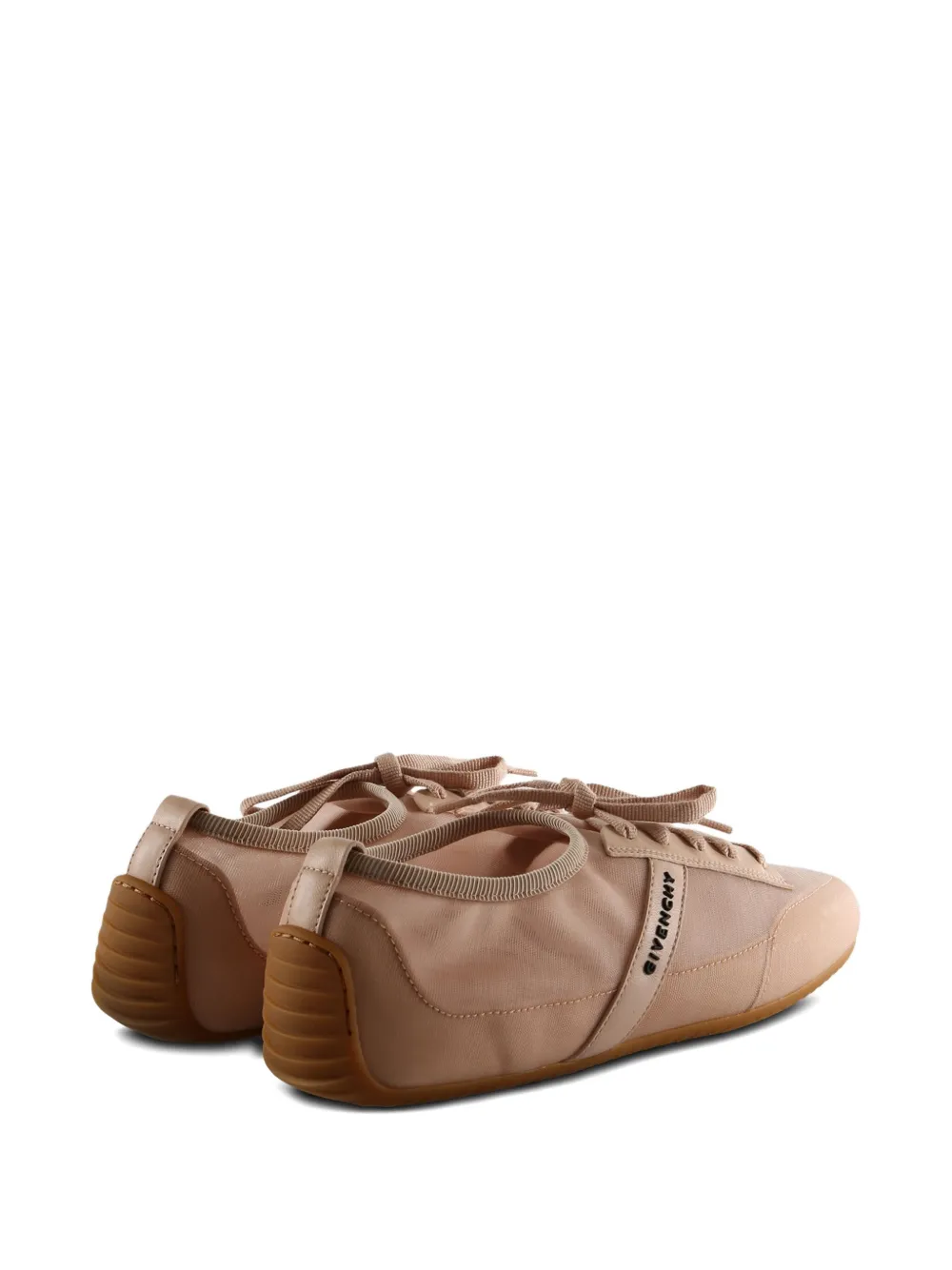 Givenchy Lace-up Panel Trainers In Brown