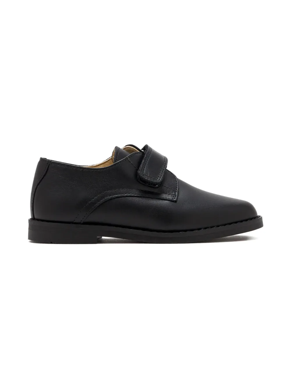 ANDANINES leather strap loafers Black