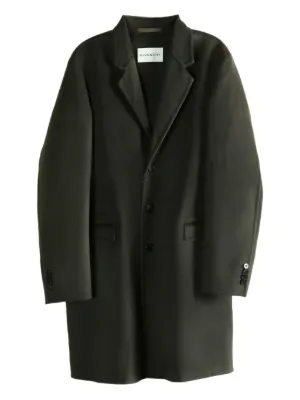 ジバンシーメンズロングコート GIVENCHY ジバンシィ 12A 0108 110 ダブルブレスト パイピング