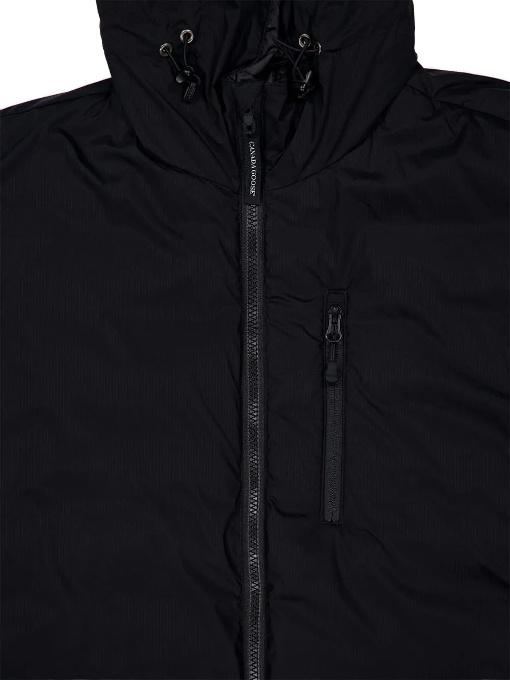 Canada Goose Lodge jack met capuchon en rits Zwart