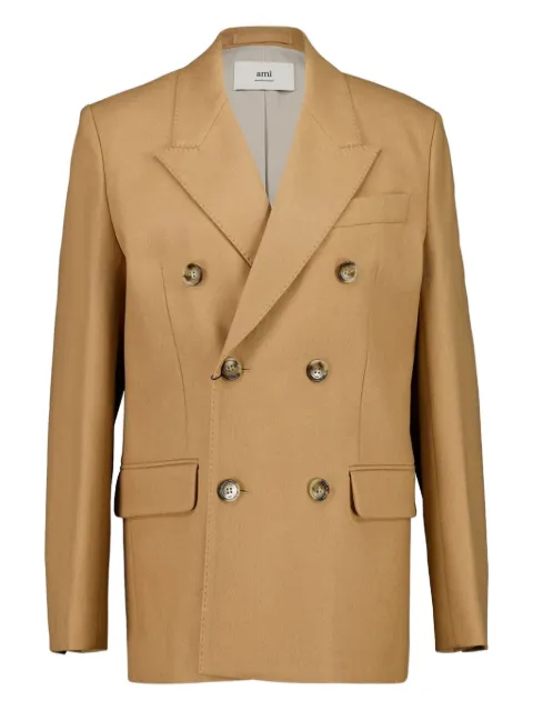 AMI Paris double-breasted wool blazer