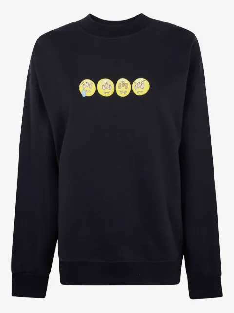 BARROW emoticon-print sweatshirt
