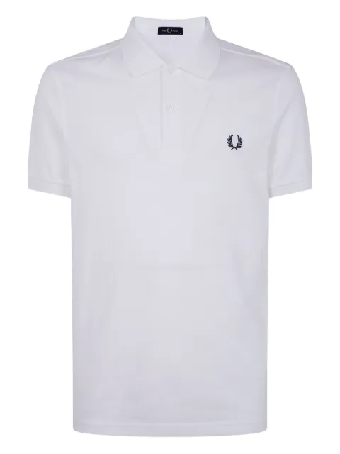 Fred Perry laurel wreath-embroidered polo shirt