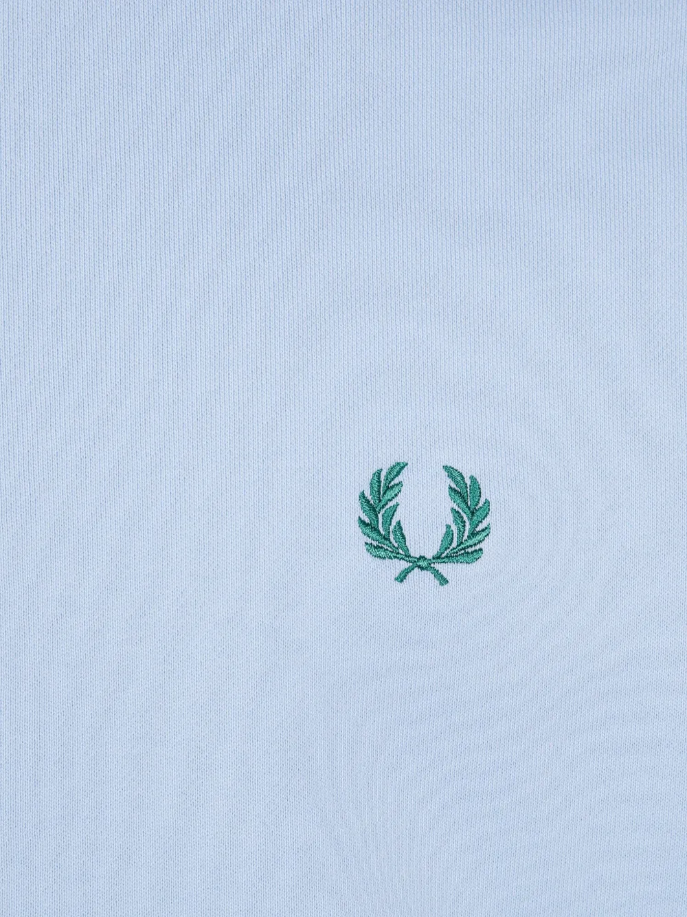 Fred Perry Motif-embroidered Zip-up Sweatshirt In Blue