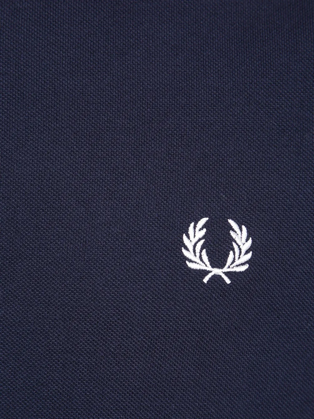 Fred Perry Laurel Wreath-embroidered Polo Shirt In Blue