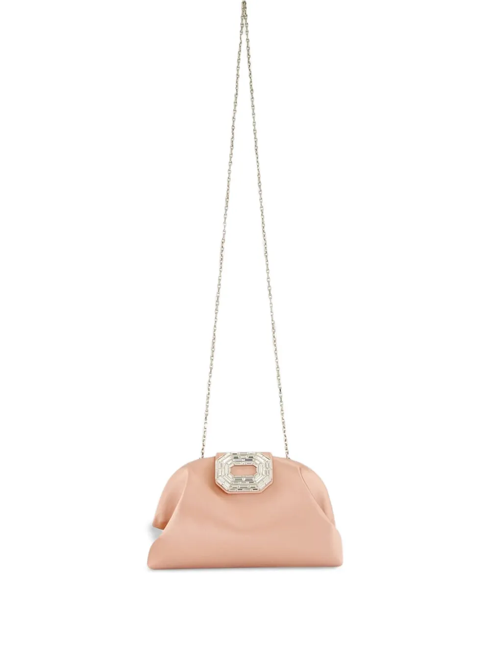 Amina Muaddi Camelia chain-strap clutch | Pink | Image 1