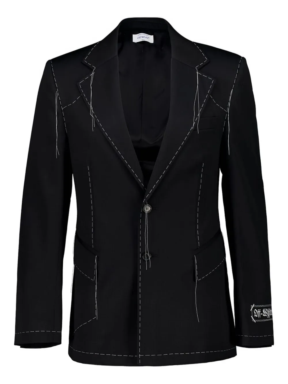 Off-White blazer con botones | negro | Image 1