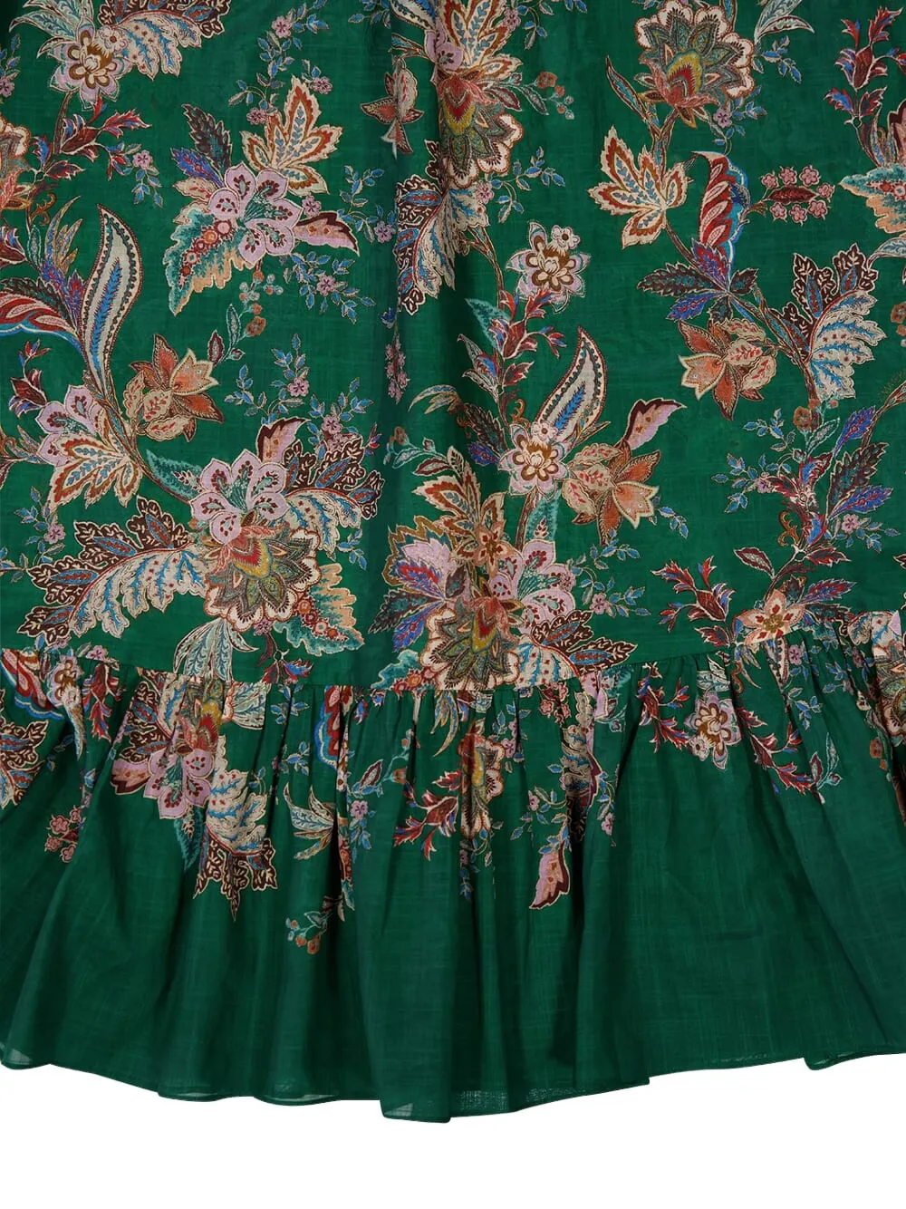 ZIMMERMANN Rhiannon Plunge maxi-jurk Groen