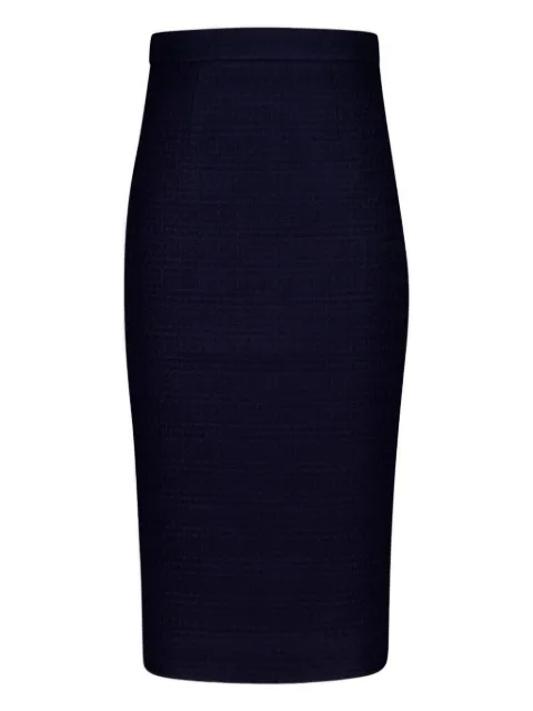 Roland Mouret Boucle midi skirt