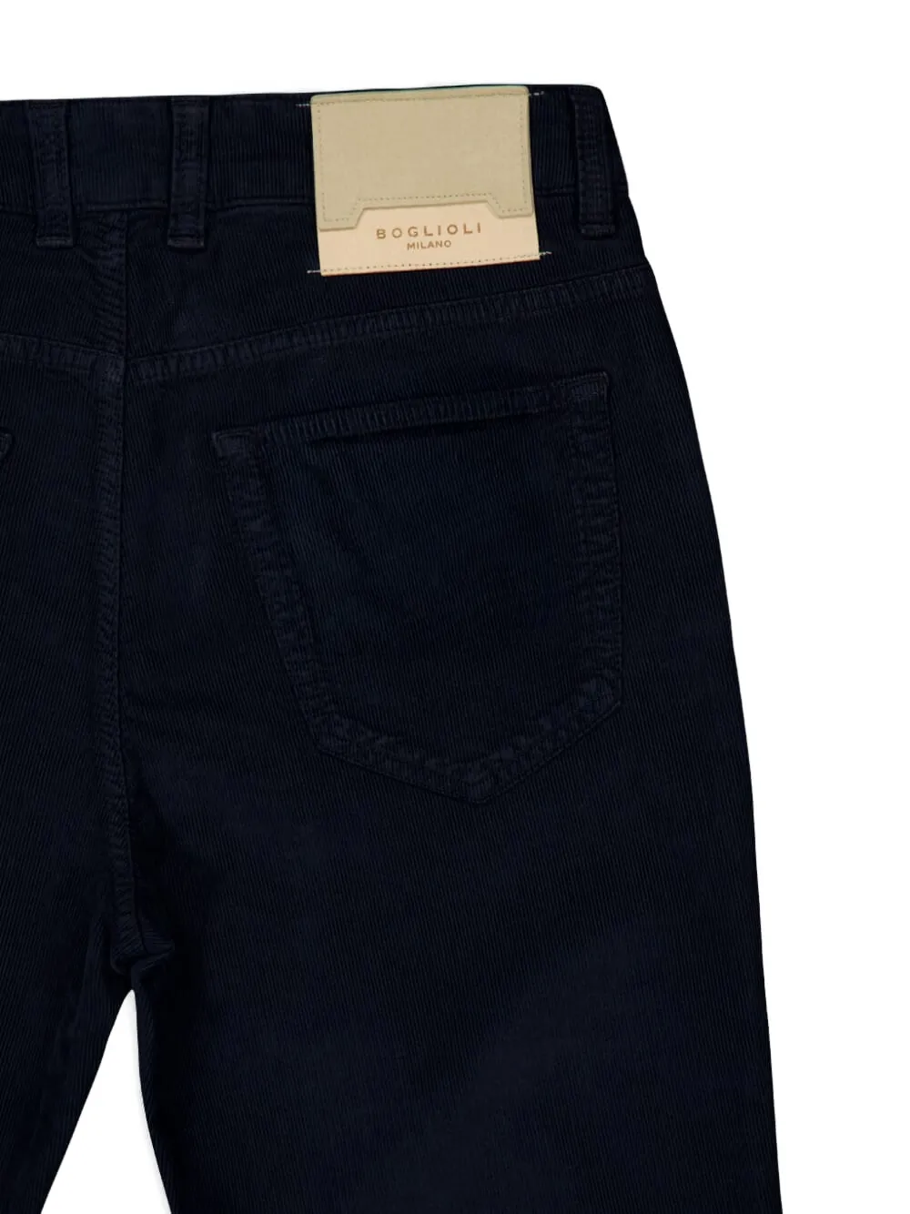 Boglioli Jeans met vijf zakken Blauw