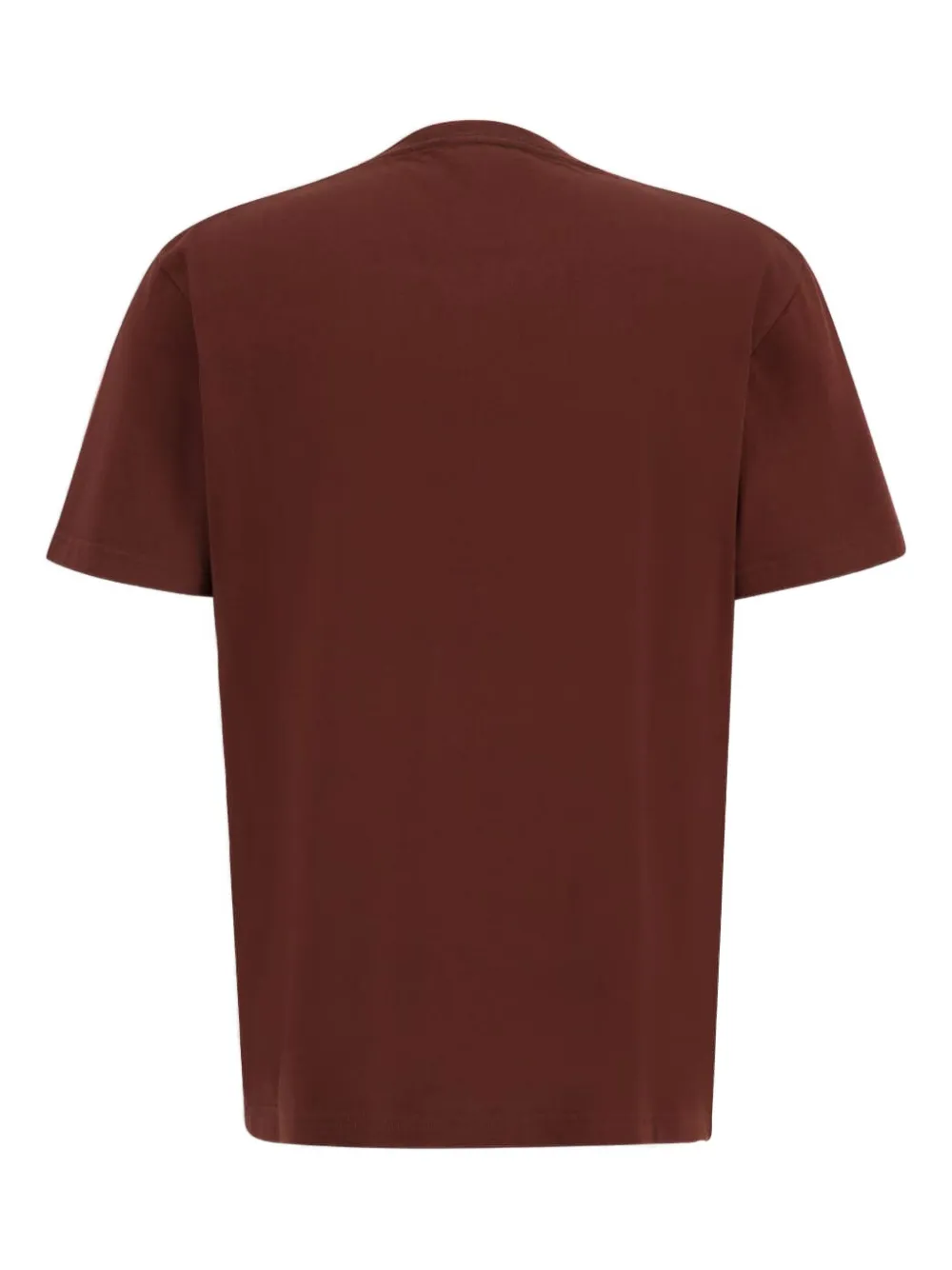 Alexander McQueen Madder T-shirt met logo - Bruin