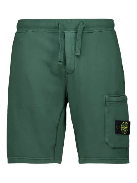 Stone Island logo-patch bermuda shorts