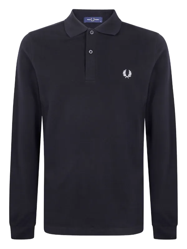 fred perry ブラック 長袖ポロシャツ FRED PERRY（フレッドペリー） 長袖ポロシャツ メンズ The Fred Perry