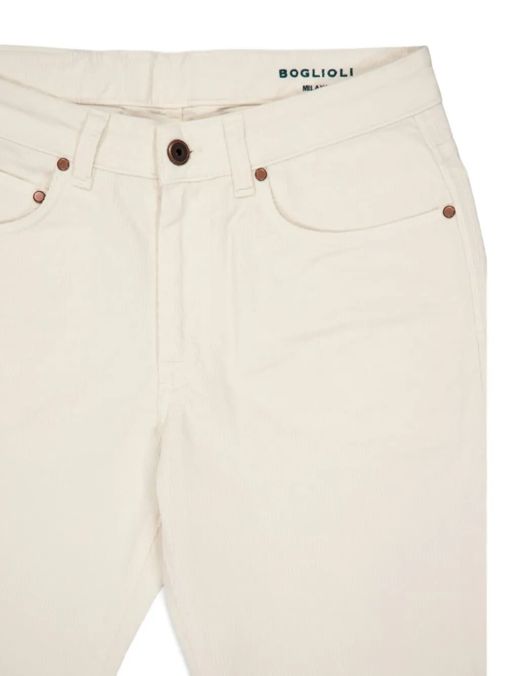 Boglioli Five-pocket Jeans In Neutral