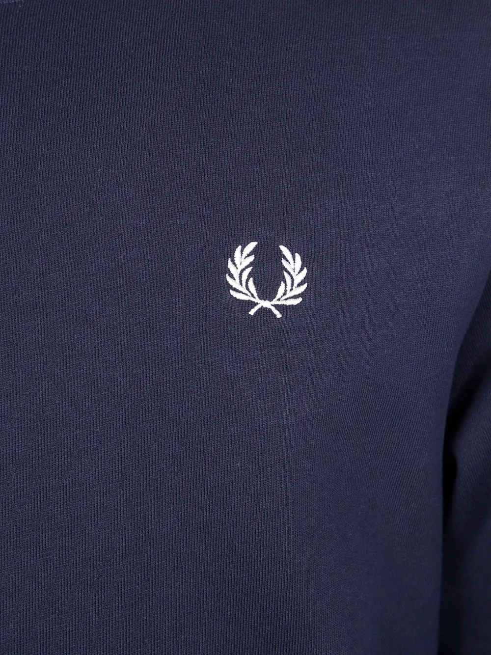 Fred Perry Sweater met borduurwerk Blauw