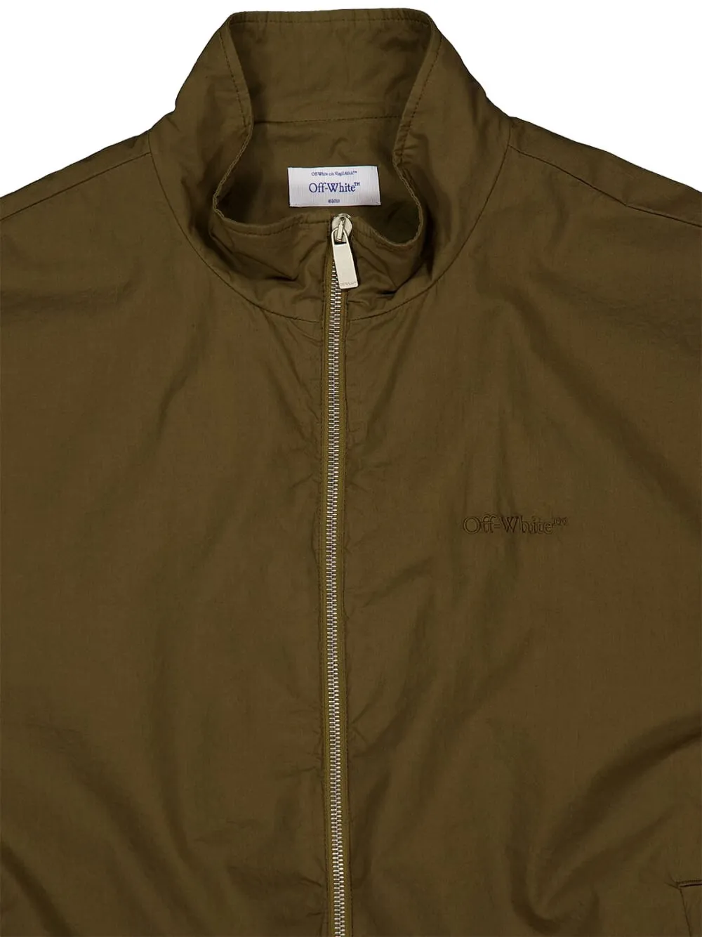 Off-White Jack met Diag-streep Groen