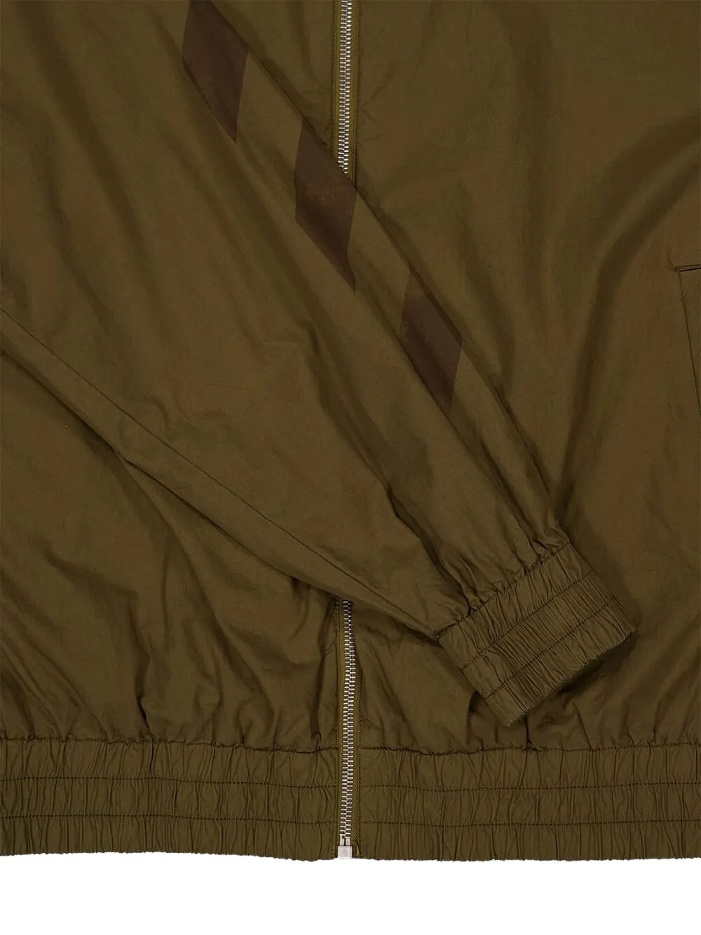 Off-White Jack met Diag-streep Groen