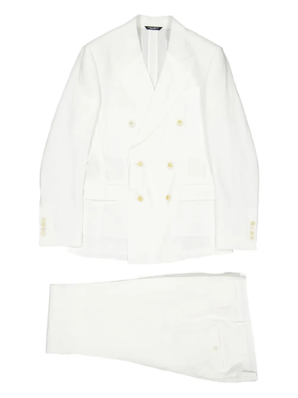 Dolce & Gabbana Linnen blazer Wit