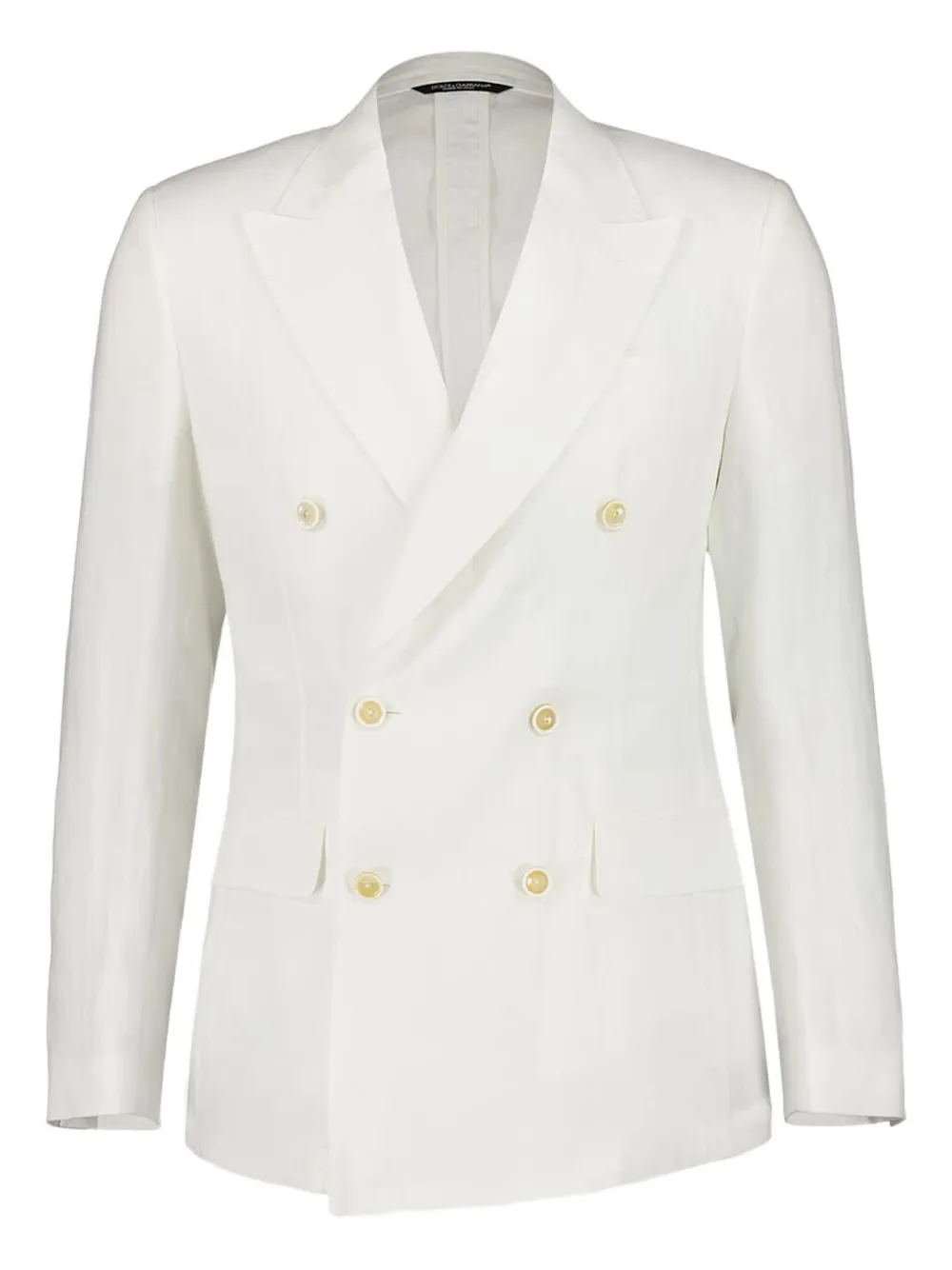 Dolce & Gabbana Linnen blazer Wit