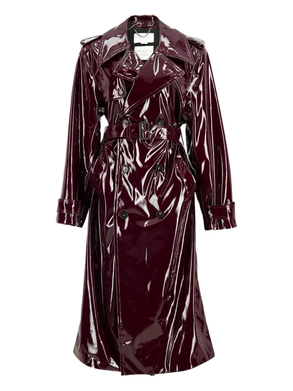 Stella McCartney double-breasted trench coat | Red | Image 1
