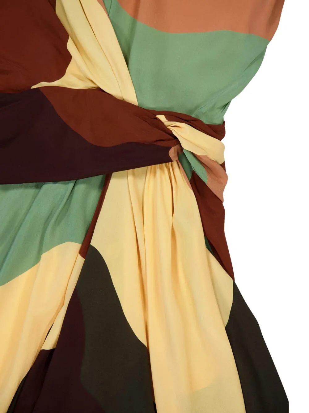 Johanna Ortiz Essence wikkeljurk Beige