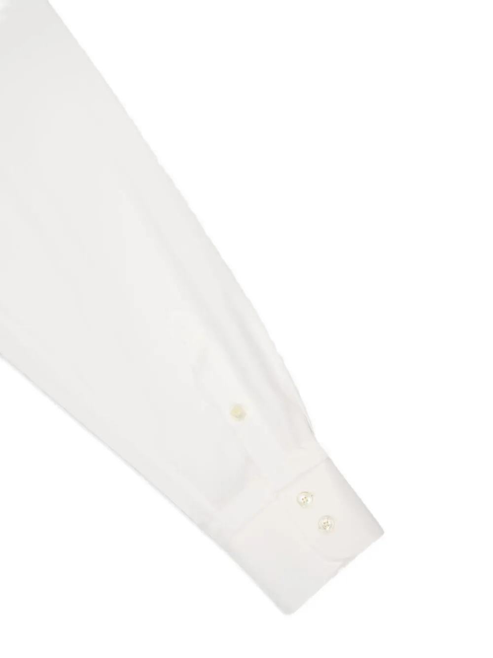Stella Mccartney Long-sleeve Button-up Cotton Poplin Shirt In White