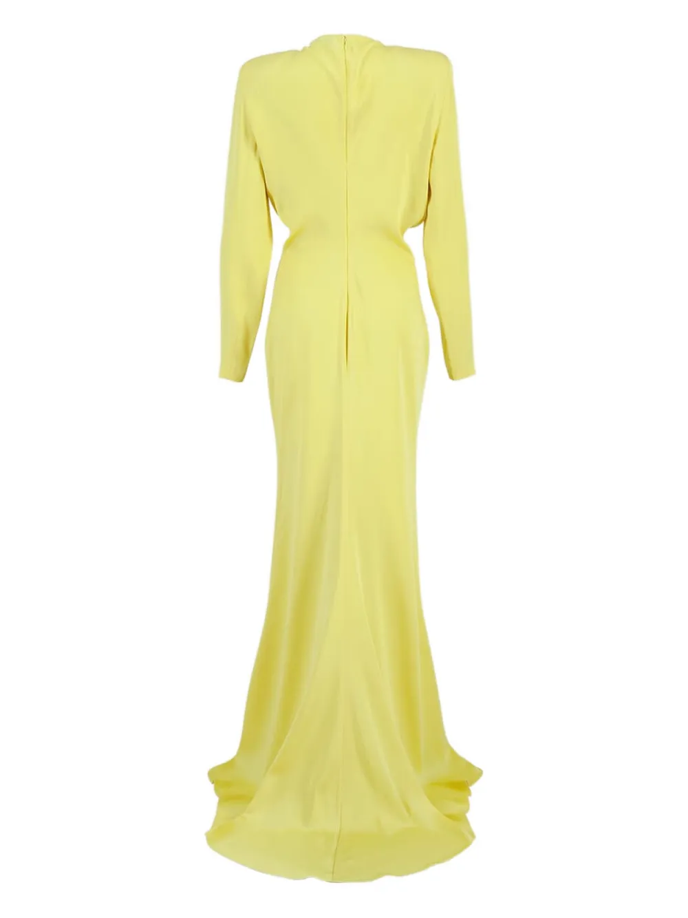 Stella McCartney cowl-neck maxi dress - Geel