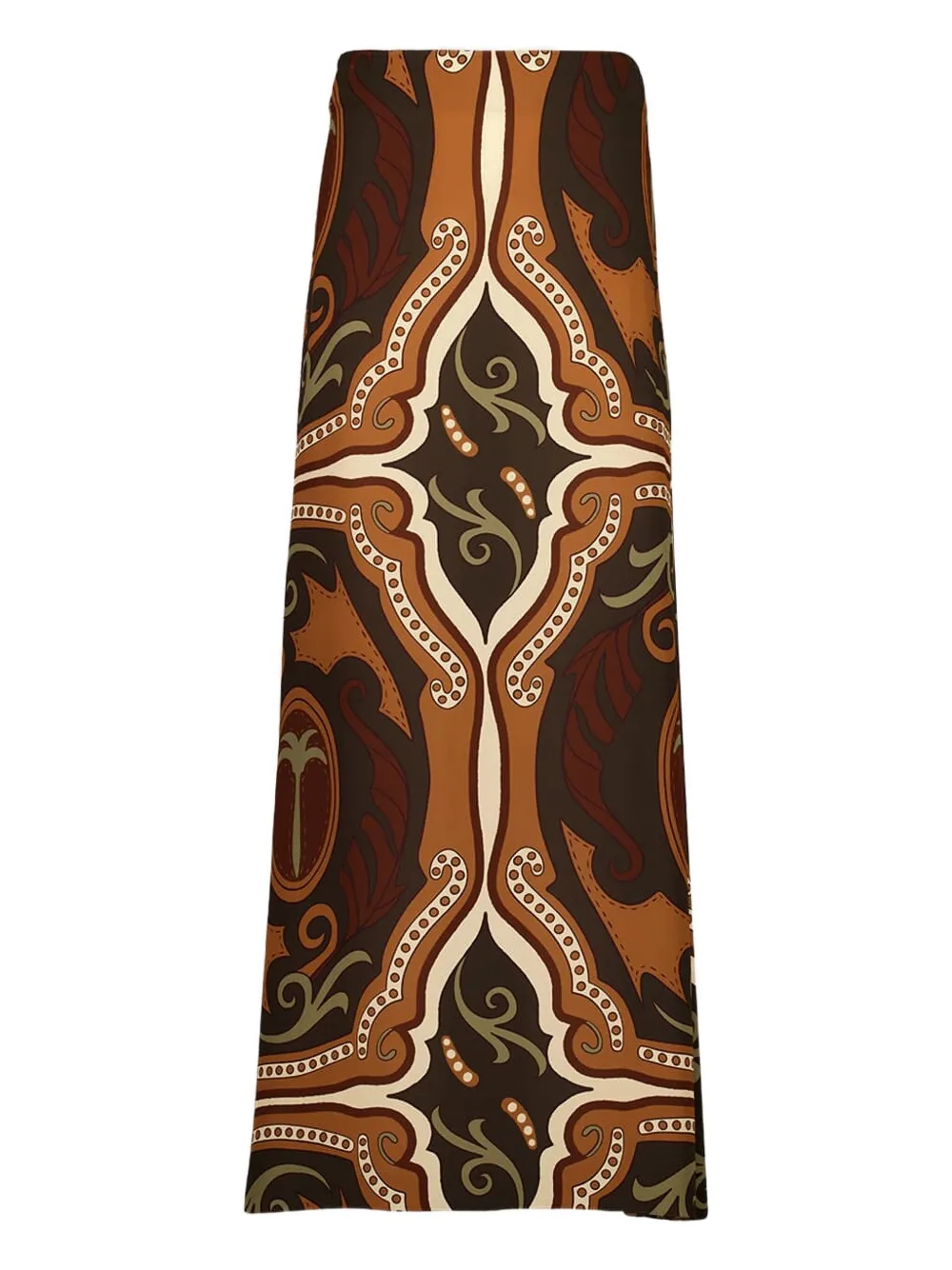 Johanna Ortiz Nuevos Territorios maxi skirt - Bruin