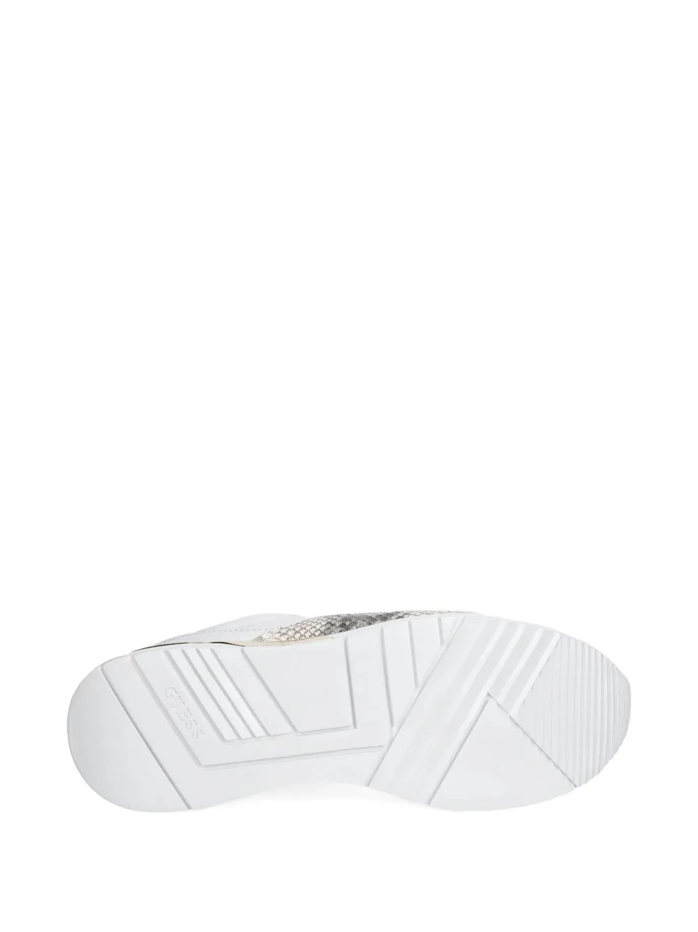 Guess Usa Logo-detail Sneakers In White