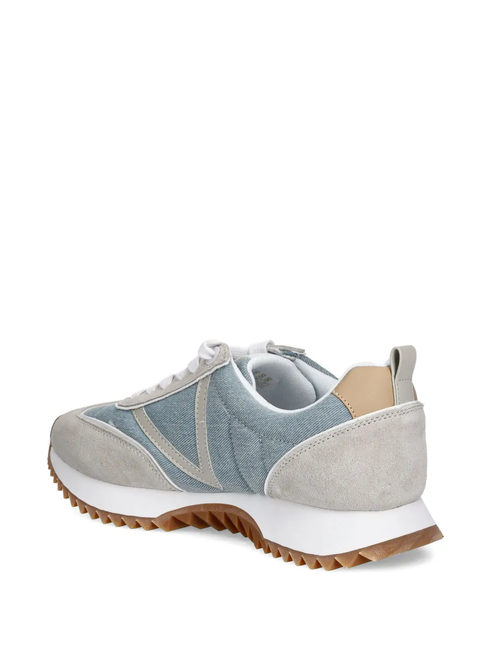 Guess Usa Bail Logo-plaque Sneakers In Multi