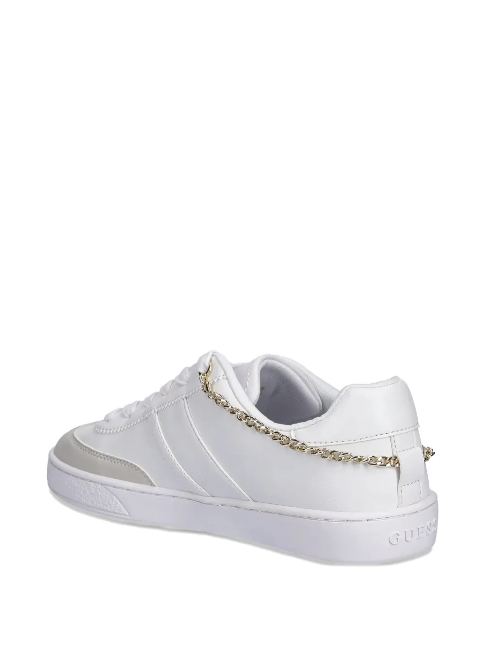 GUESS USA charm-detail sneakers Wit