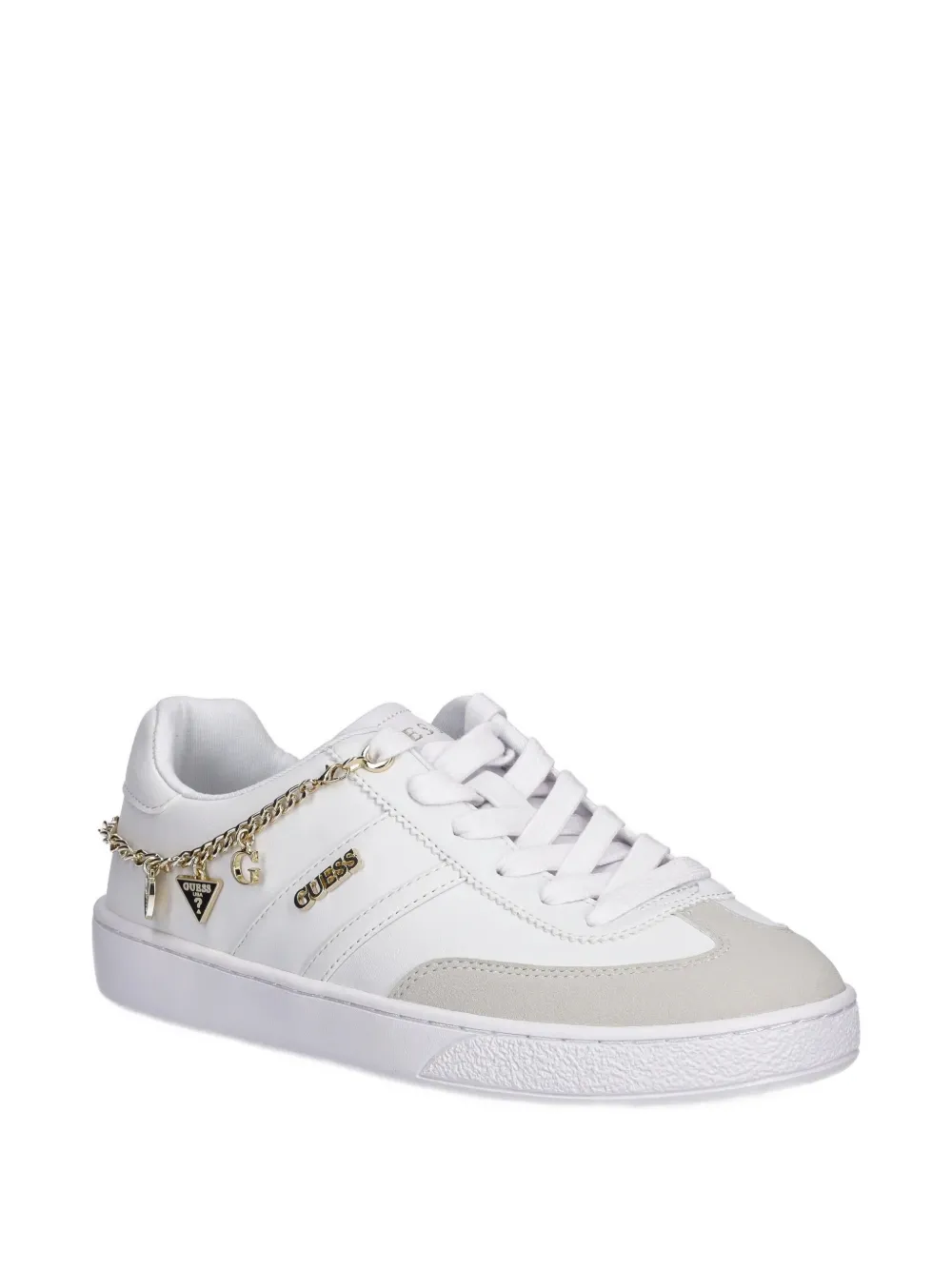 GUESS USA charm-detail sneakers Wit